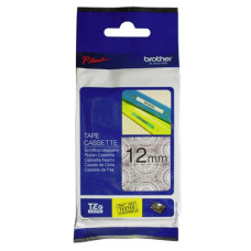 Brother TZEMPSL31 12mm x 4m P-Touch Black on Silver Lace Tape