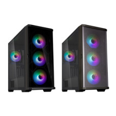 Zalman Z10 Duo ATX Mid Tower Case 4x120mm ARGB Black