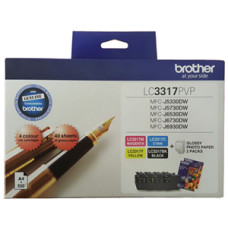 Brother LC3317PVP Ink Cartridge Photo Value Pack