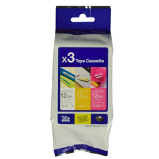 Brother TZe-33M3 12mm Tape Multi Pack