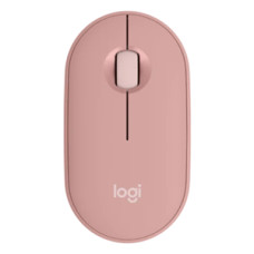 Logitech M350S Pebble 2 USB Wireless/Bluetooth Mouse - Tonal Rose