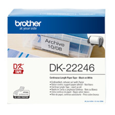 Brother DK22246 Continuous Paper Label Tape 103mm x 30.48m Brother DK22246 Continuous Paper Label Tape 103mm x 30.48m