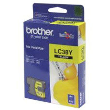 Brother LC38Y Yellow Ink Cartridge