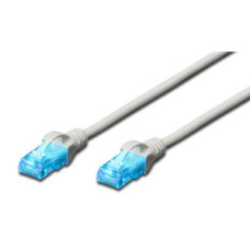 Digitus UTP CAT5e Patch Lead -  0.3M Grey