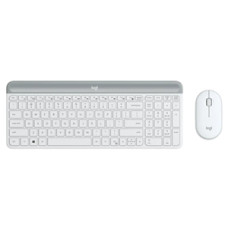Logitech MK470 Slim W/L Desktop Kit - White