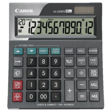 Canon AS220RTS 12 Digit Large Business Desktop Calculator with Tax
