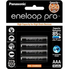 Panasonic Eneloop PRO AAA 950mAh Rechargeable Batteries 4 Pack