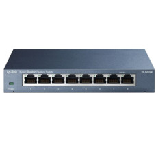 TP-Link SG108 8 Port Gigabit Switch Steel Case