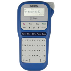 Brother PTH110BW Durable P-Touch Blue&White Label Printer $20 Cashback