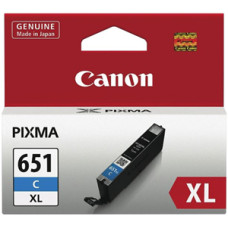 Canon CLI651XLC Cyan High Yield Ink Cartridge Canon CLI651XLC Cyan High Yield Ink Cartridge