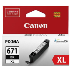 Canon CLI671XLBK Dye Black High Yield Ink Cartridge