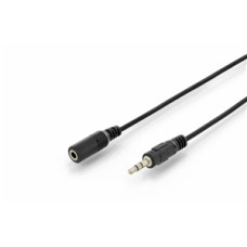 Digitus 3.5mm (M) to 3.5mm (F) 1.5m Stereo Audio Extension Cable