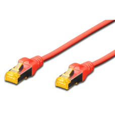 Digitus S-FTP CAT6A Patch Lead - 1M Red