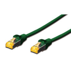 Digitus S-FTP CAT6A Patch Lead - 2M Green