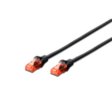 Digitus UTP CAT6 Patch Lead - 1M Black