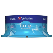 Verbatim CD-R 700MB 52x 25 Pack on Spindle