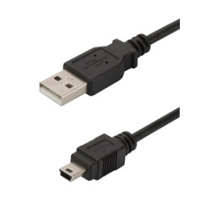 Digitus USB 2.0 Type A (M) to mini USB Type B (M)  1.8m Cable.