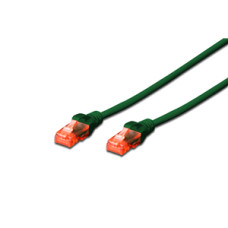 Digitus UTP CAT6 Patch Lead - 1M Green