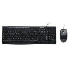 Logitech MK200 Wired USB Keyboard and Mouse